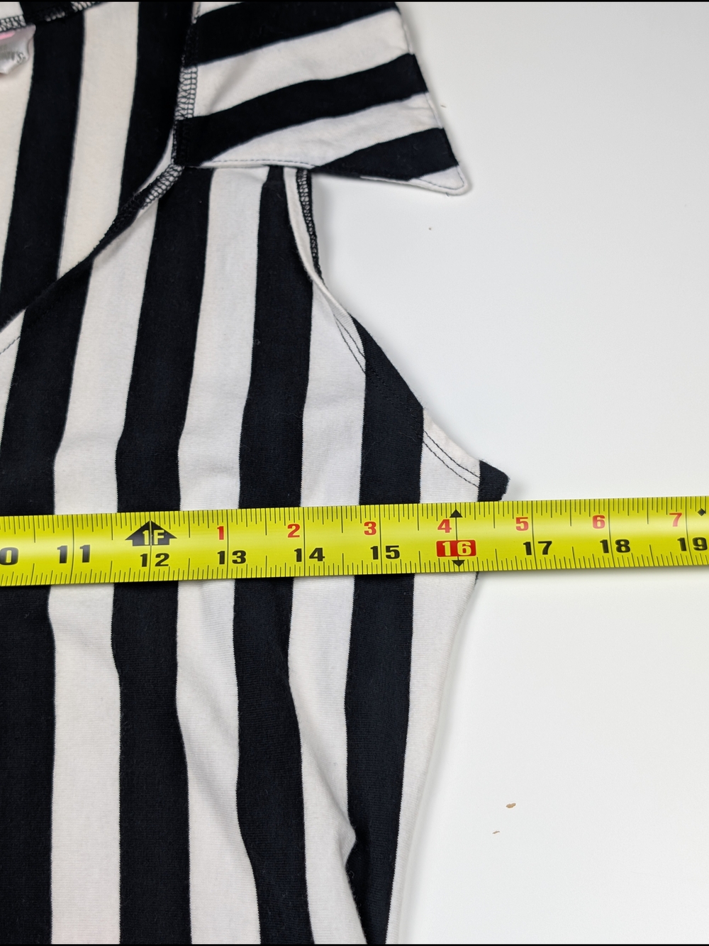 Elegant Moments Referee Costume Dress Black White Full Zip Front Size S/M - Picture 5 of 9